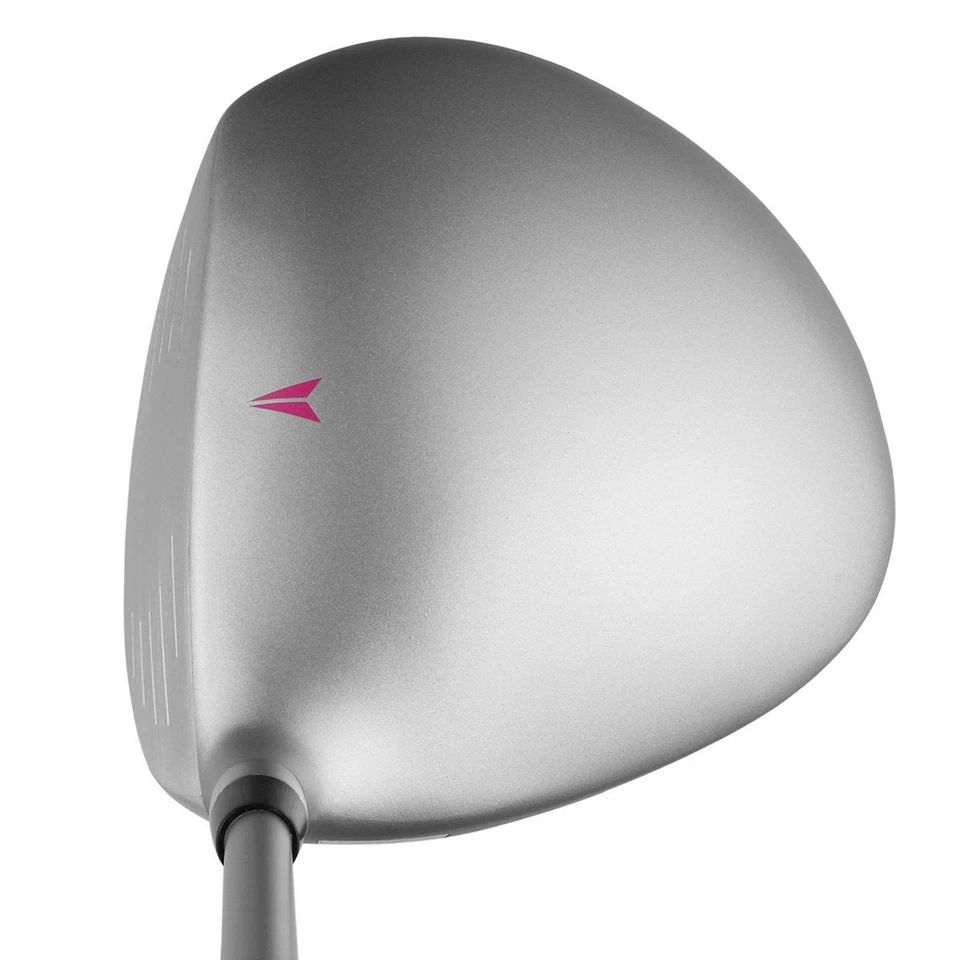 Powerbilt TPS Blackout Max 女式发球杆白色/粉红色 12° Loft 右手时尚 — 第 3/4 张图片