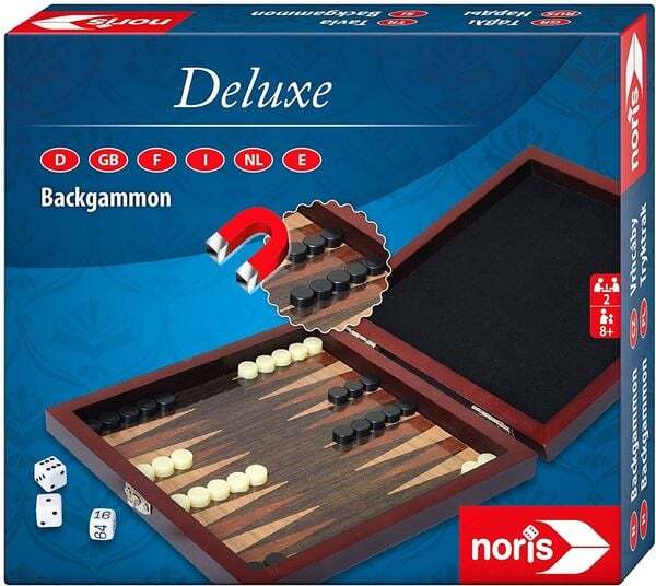 Deluxe Reisespiel Backgammon