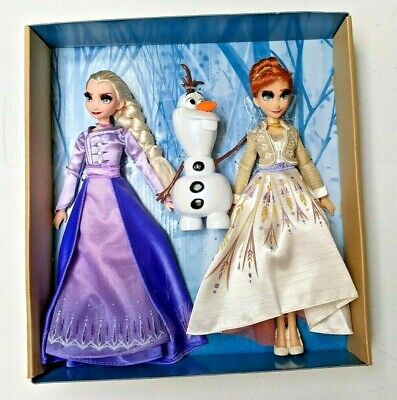 Disney Frozen II 2 Elsa & Olaf Doll Set 11in, NIB