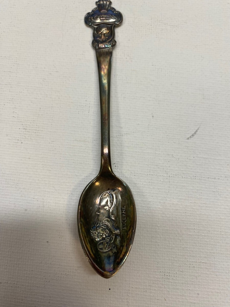 Vintage Rolex Souvenir Spoon Bucherer Watches Luzerne #700 stamped