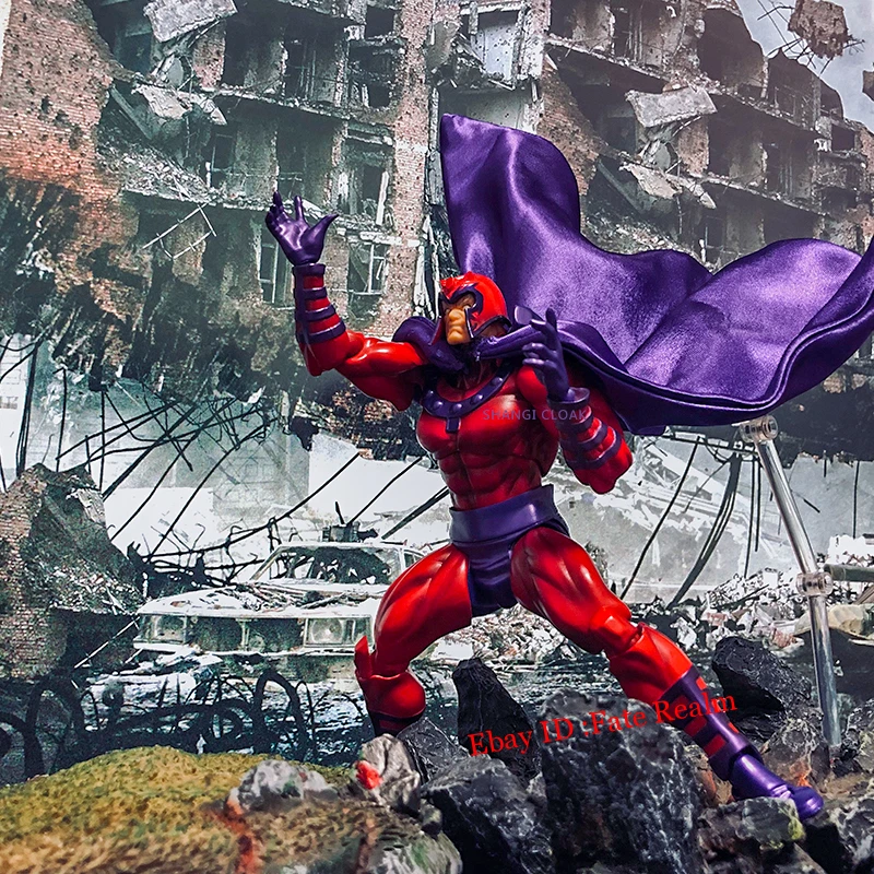 1/12 Заказной проводной плащ плащ для 6'' Kaiyodo Magneto фигурки (без фигурки) - Изображение 3 из 3
