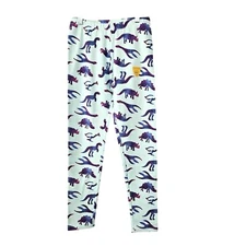 Dinosaur Skeleton Print Girls Leggings XL 14-16 By Cat & Jack With Durable Knee