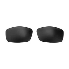 Walleva Black Polarized Replacement Lenses For Ray-Ban RB3498 61mm Sunglasses