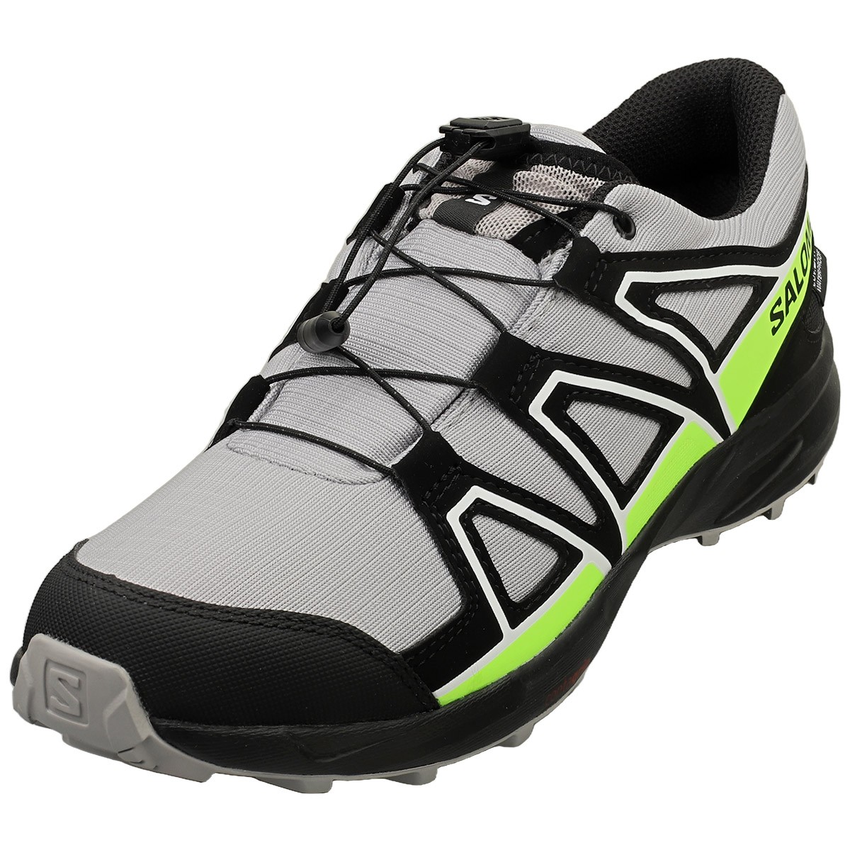 Salomon Speedcross Waterproof Grigio Nero Trainer Unisex - 39 1/3 EU