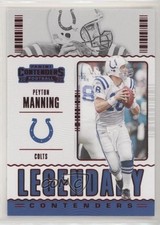 2020 Panini Contenders Legendary Contenders Ruby Peyton Manning #LC-PMA HOF 0a4