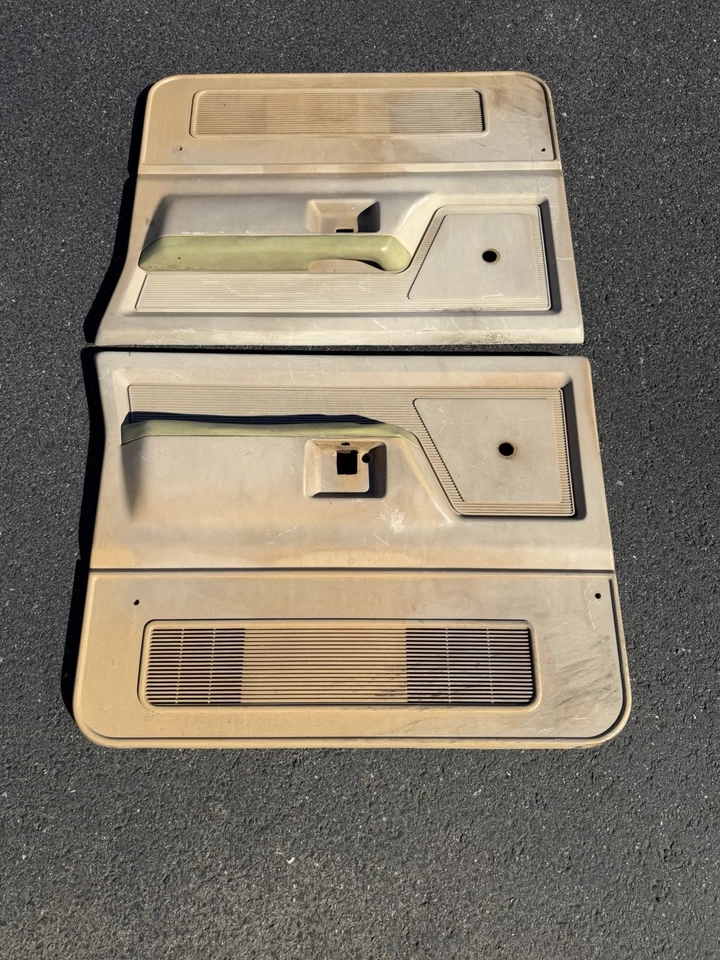 1981-1993 Dodge Truck Door Panel Pair Left And Right Side D150 W150 OEM Mopar - Image 3 of 4