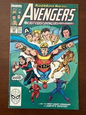 The Avengers #302 Vol. 1 (Marvel, 1989) West Coast Avengers Appearance, VF