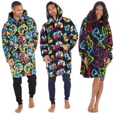 Image of Panzy Mens Oversized Hoodie Blanket – Ultra Soft Fleece Wearable Hoody for Men &