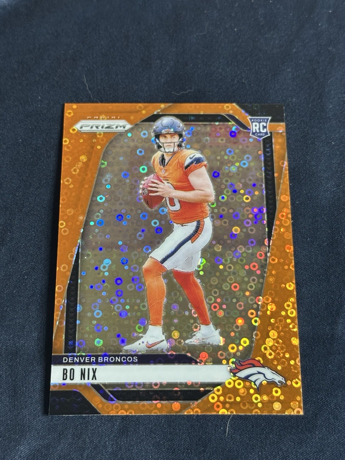2024 Panini Prizm - Rookies Bo Nix #309 Disco Prizm (RC)