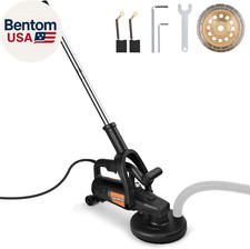 7 Inch Concrete Grinder Set with with Extendable Rod, 3800W Concrete Floor Polis