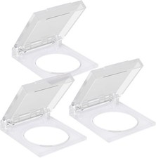 3Pcs 22mm 7/8 Power Push Button Switch Cover Transparent Protector Size: 22mm