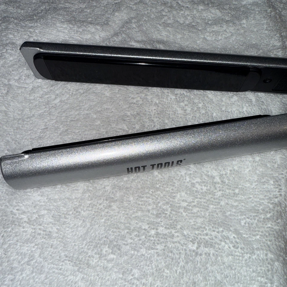 Alisador de ferro Hot Tools Pro Signature cabelo liso prata B - Imagem 3 de 4