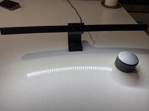 ONWAY curved monitor light bar with wireless remote auto-dimming