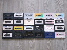 Commodore 64 / 128 C64 Joblot Game Bundle - 24x Game Cassettes