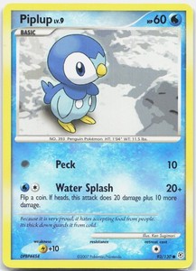 Piplup 93/130 Diamond & Pearl Common