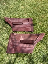 Vw Mk1 Rabbit Jetta Rear Interior Vinyl Door Panels Red