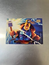 1994 Marvel Masterpieces Card #125 Thunderstrike Near Mint Condition