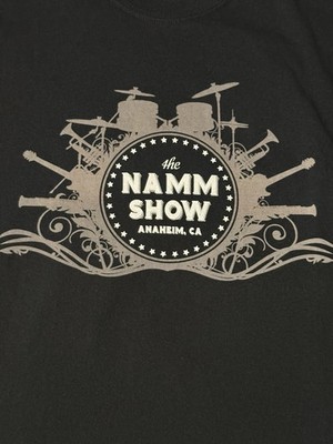 The Namm Show Anaheim California 2015 Show Shirt Exclusive Size XL