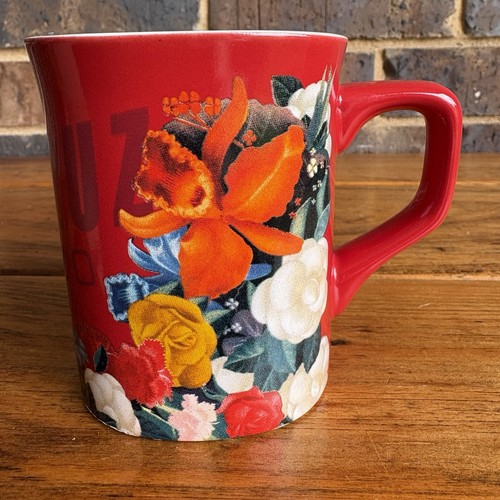 Nescafe Nestle Coffee Tea Mug Square Red Clasico Veracruz Mexico