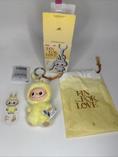 POP MART Labubu The Monsters Pin For Love Series Mini Vinyl Plush Doll Pendant F