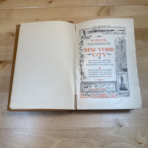 King's Handbook of New York City Second Edition 1893 - used -Fair condition - Picture 5 of 13