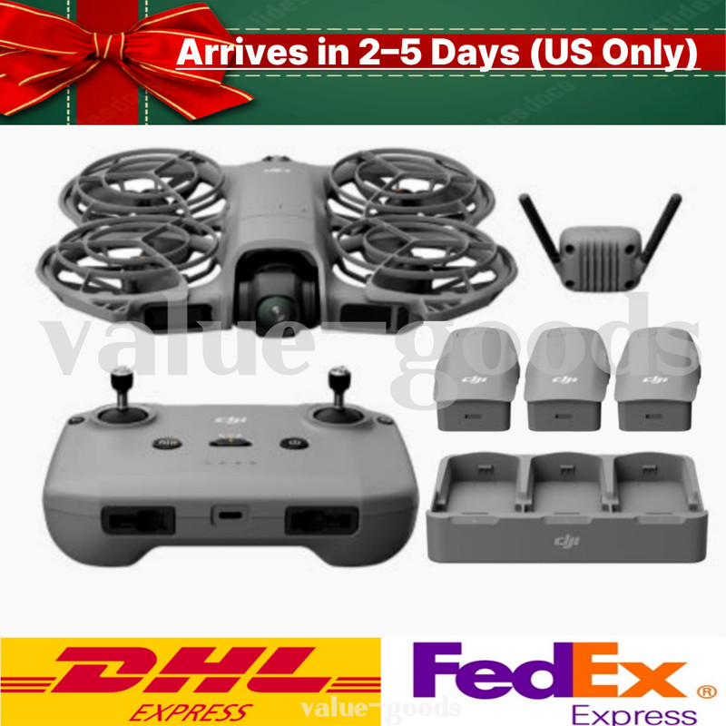 [NEW] DJI Neo 2 Flymore Combo (RC-N3+3 Batteries) Camera Drone