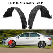 Fender Liner Set For Toyota Corolla 14-16 LH OR RH Front 5387502460 5387602480
