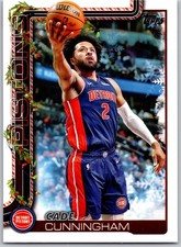 2025 Topps Cade Cunningham Holiday #H32 Detroit Pistons
