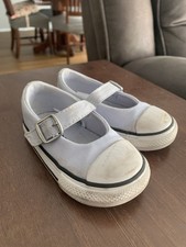 Converse All Star Mary Jane Toddler Infant Shoes Light Blue Size 5