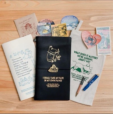 Traveler s Notebook Limited Set MUMIN Moomin Dad s Papa Memories Edition Japan