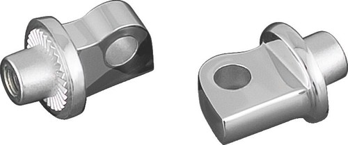 Kuryakyn Splined Male Mount Adapter Chrome Part 8881 for Powersports Vehicles