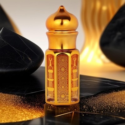 All NEW Premium Arabic Gold Oud Attar Roll on Perfume Long lasting Fragrance 6ml