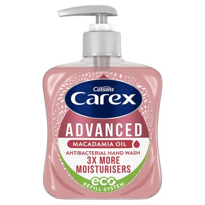 Carex Advanced Care Antibakterielles Macadamiaöl Handwäsche, 6 x 250 ml