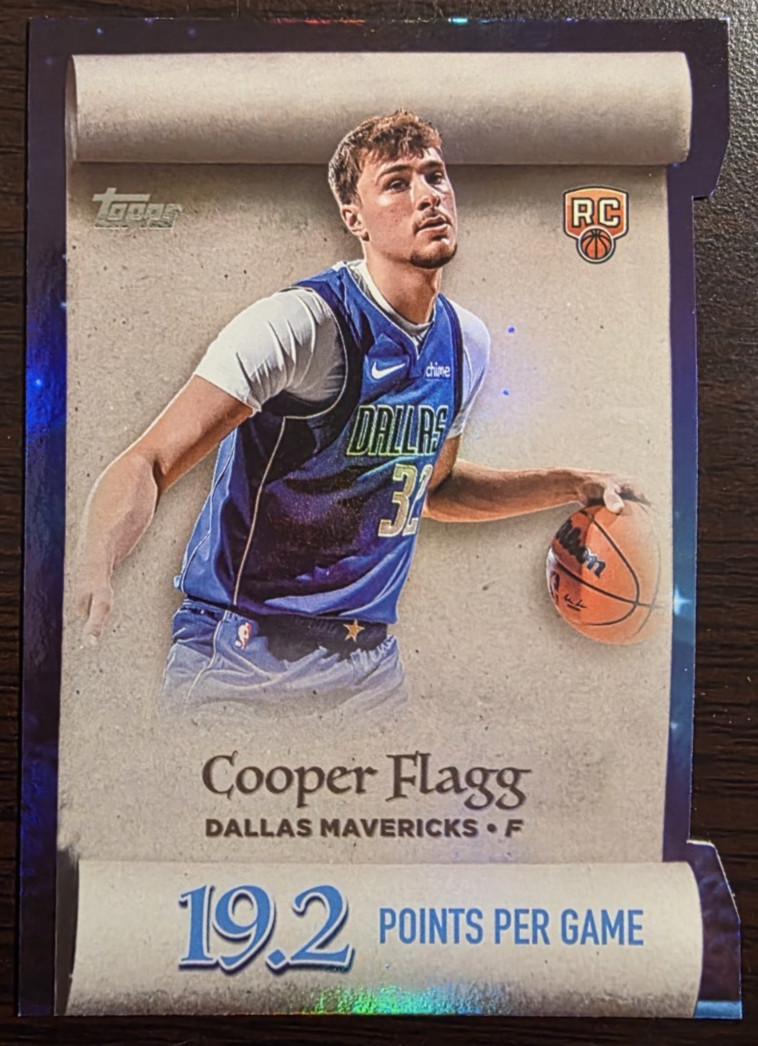 2025-26 Topps Holiday - Making the Nice List Cooper Flagg #ML-1 (RC)