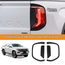 Paar Rücklicht Rahmen Hinten Lampe Für VW Amarok 2023-2025 Rücklicht Abdeckung