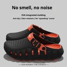 Men's EVA Clogs Sandals Non-Slip Soft Sole Beach Slippers Breathable Summer Shoe