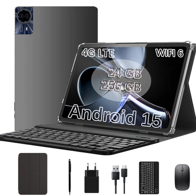 SENLINTECH 2025 Nueva Tablet 14 Pulgadas Android 15 24GB RAM+256GB 8000mAh 4G LTE 2SIM WlFl GPS