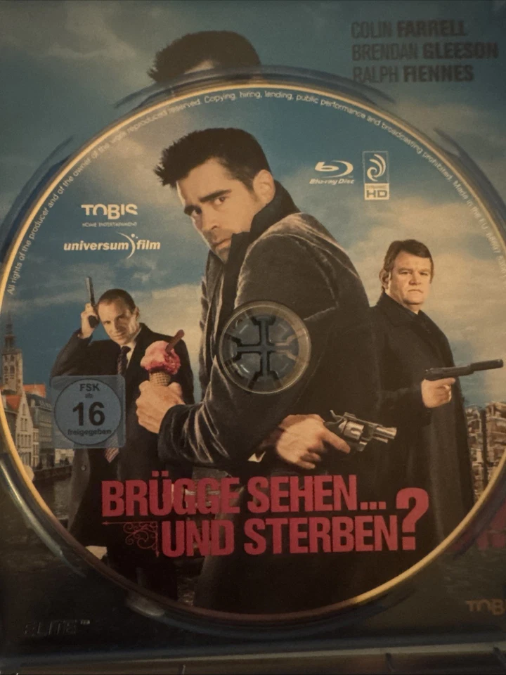 Brügge sehen und Sterben - Colin Farrell - Bluray - Rar - Uncut - Deutsch - Bild 3 von 3