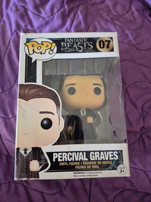 Funko Pop  Fantastic Beasts Percival Graves #07 Vinyl Figure W/Damage