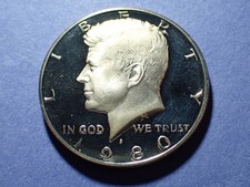1980-S Kennedy Half  Clad  Proof