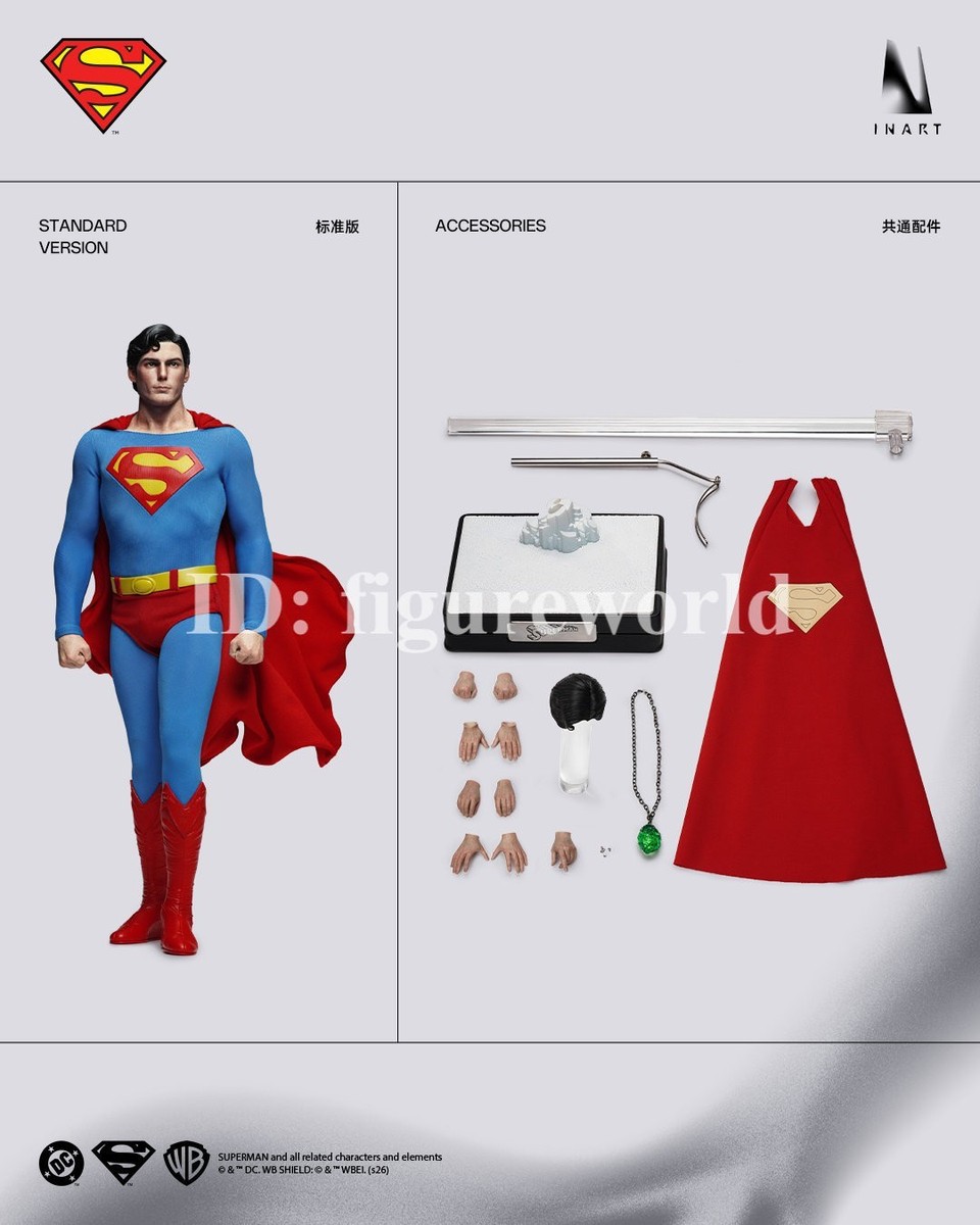Pre-order INART PtA035S1 1/6 Superman 1978 Clark Kent Collectible