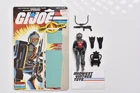 Vintage GI Joe -1985 COBRA EELS - w/ Full Cardback - 100% Complete - Hasbro