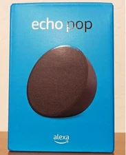 Amazon Echo Pop Compact Smart Speaker with Alexa Gen 1 - Charcoal BRAND NEW