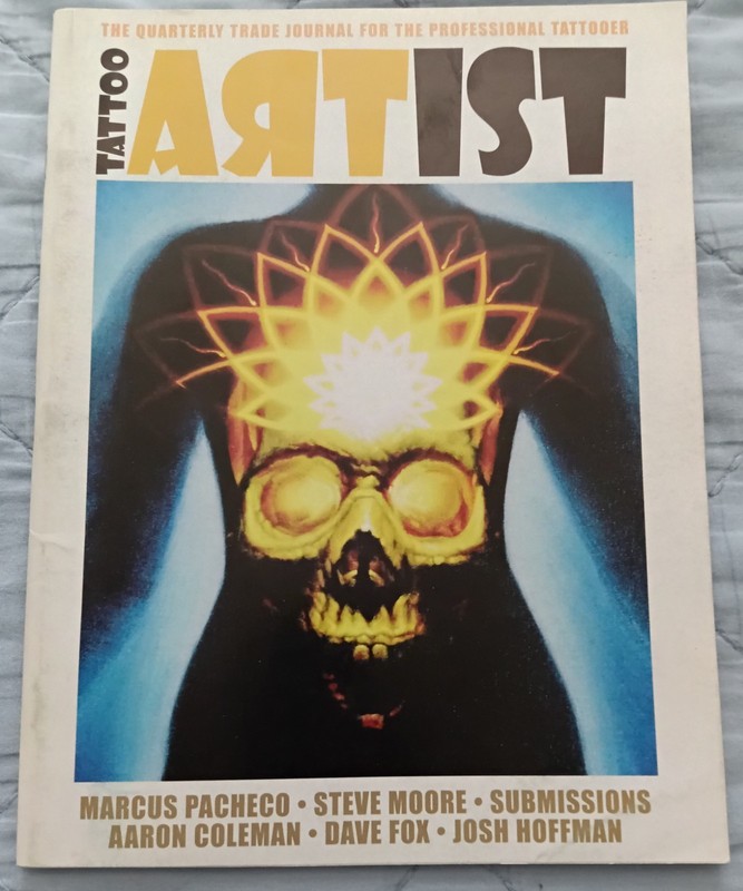 Tattoo Artist Magazine TAM #3: Pacheco, Moore, Coleman, Malone - Tattoo History!