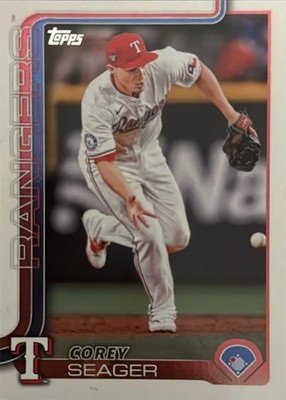 2025 Topps Base Set Series 1#281 Corey Seager Canvas