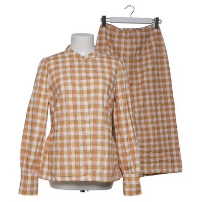 Aligne, Set, Größe: 40, Bio-Baumwolle, Beige/Weiß, Karo #KxR
