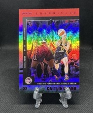 2025 Panini Caitlin Clark Chronicled RED HOLO Parallel #38 WNBA Indiana Fever