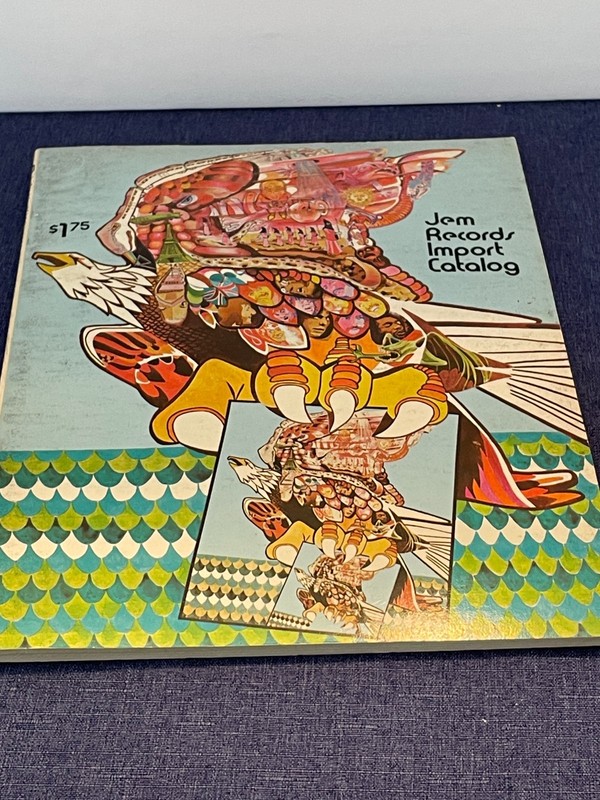Vintage 1976 Jem Records Import Catalog 80 pages
