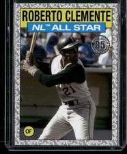 2021 Topps Roberto Clemente 1986 35th Anniversary All-Stars Platinum /70