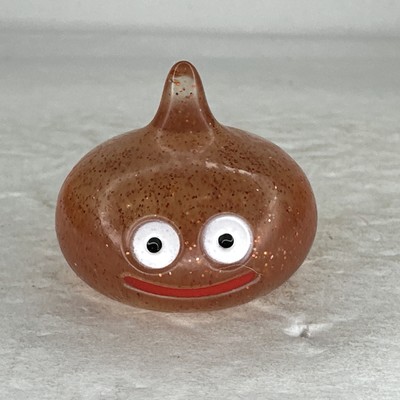 Dragon Quest 1'' Orange Glitter Clear She Slime Mascot Plastic Figure SQEX